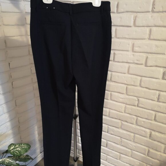Cleo Everybody NWOT Ladies Navy Straight Leg Dress Pants - Picture 2 of 10